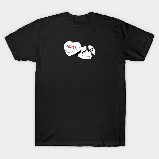 Lover Hearts T-Shirt by Love Curse